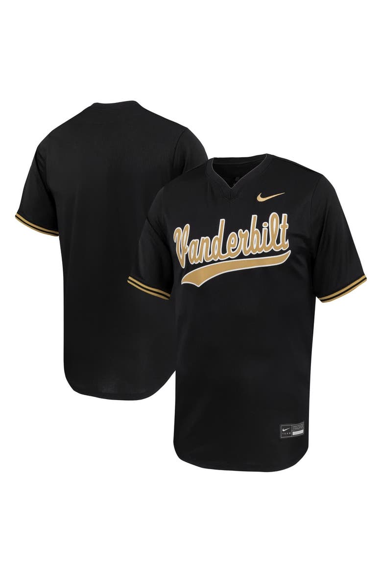 Men's Nike Black Vanderbilt Commodores Limited Baseball Jersey, Main, color, Black