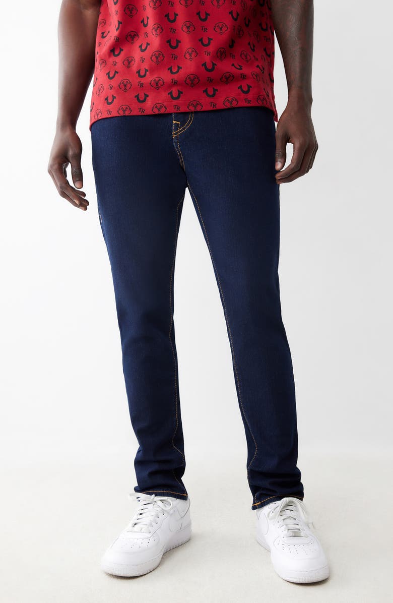 True Religion Rocco Skinny Jeans, Main, color, 