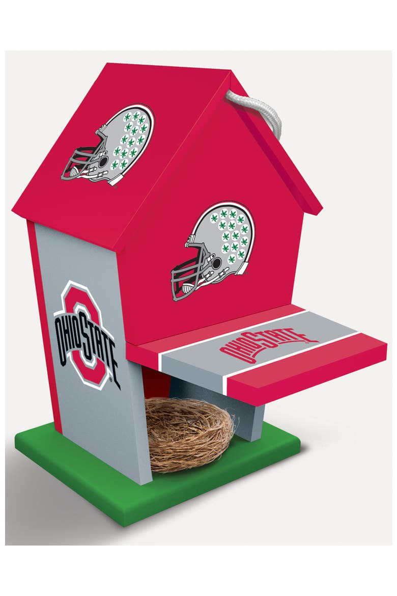 Ohio State Buckeyes Birdhouse, Alternate, color, Multicolor