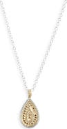 Anna Beck Classic Dot Teardrop Pendant Necklace