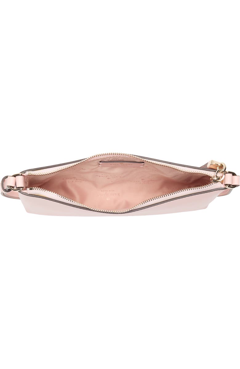 Kate Spade New York sadie saffiano leather small crossbody bag, Alternate, color, Chalk Pink
