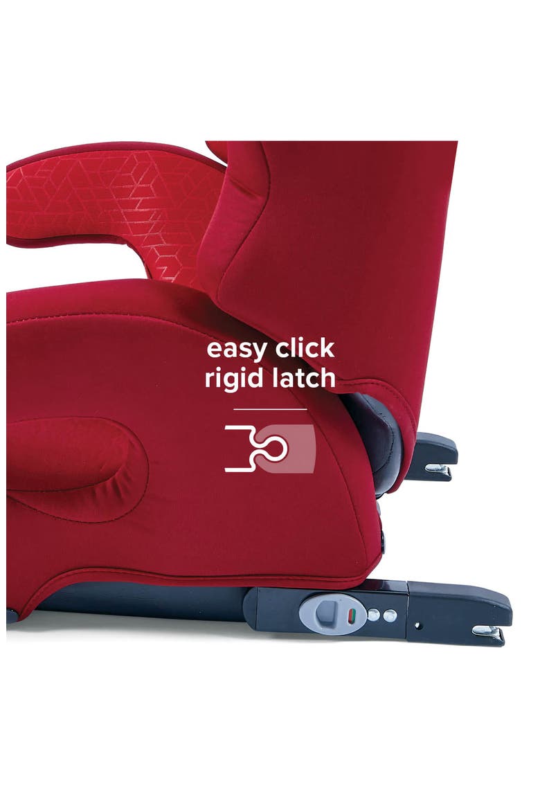 Everett NXT Booster Car Seat, Alternate, color, RED CHERRY