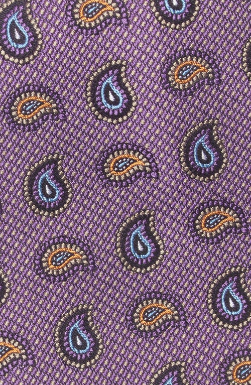 Nordstrom Paisley Silk Tie In Purple