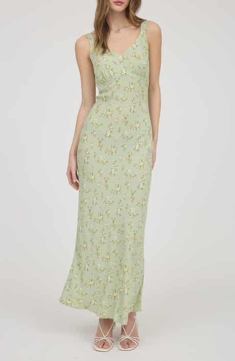 Blu Pepper Sweetheart Midi Slip Dress