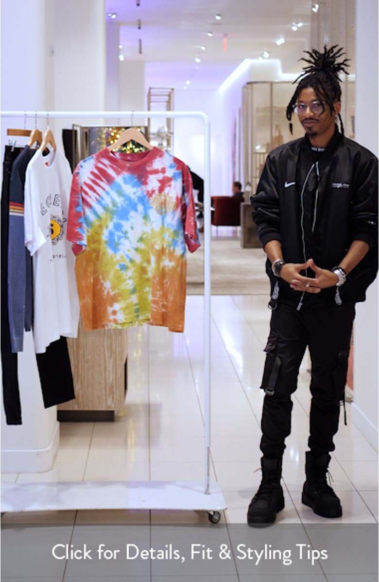 Loud Tie Dye Graphic T-Shirt, sales video thumbnail