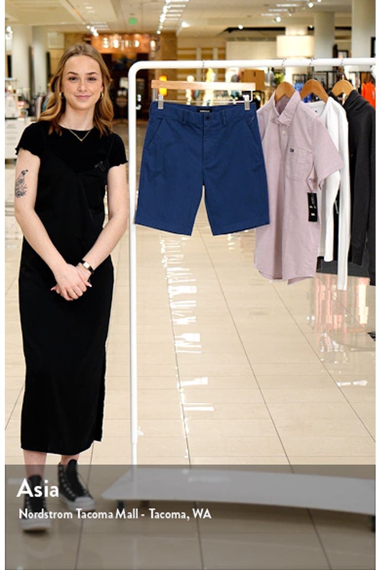 Kids' Slim Straight Leg Chino Shorts video