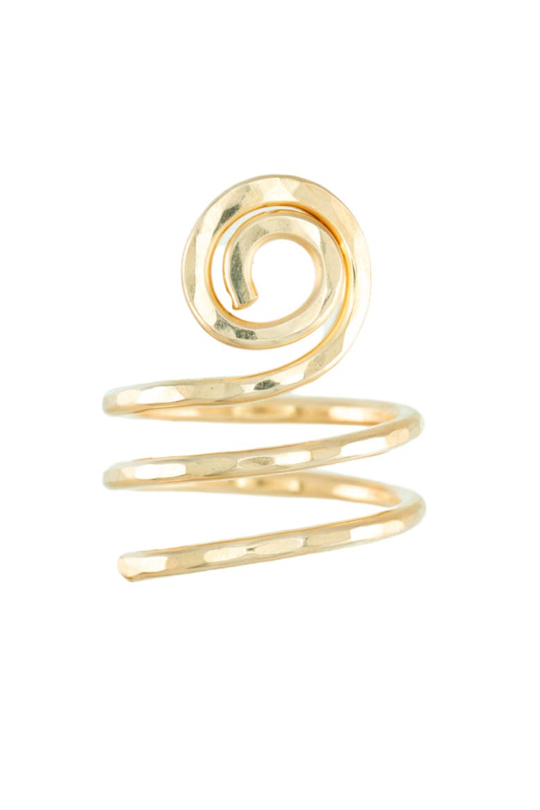 Ionic Ring, Main, color, 14K Gold Filled