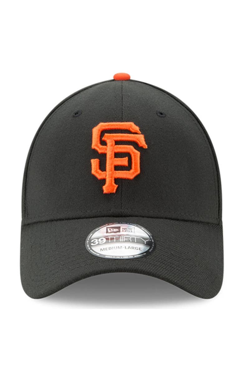 New Era Men's New Era Black San Francisco Giants Team Classic 39THIRTY Flex Hat, Alternate, color, 