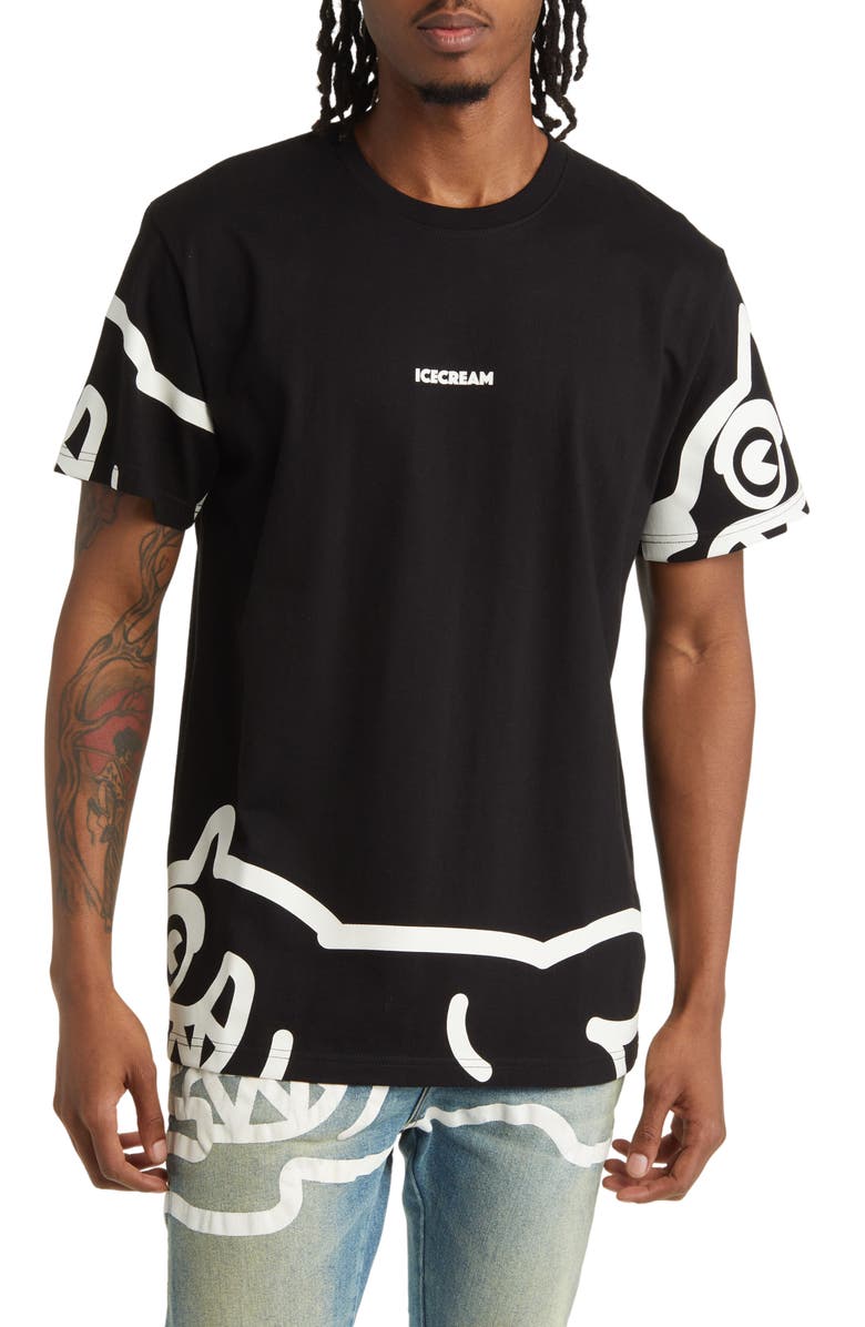 ICECREAM Runner Graphic T-Shirt, Main, color, 
