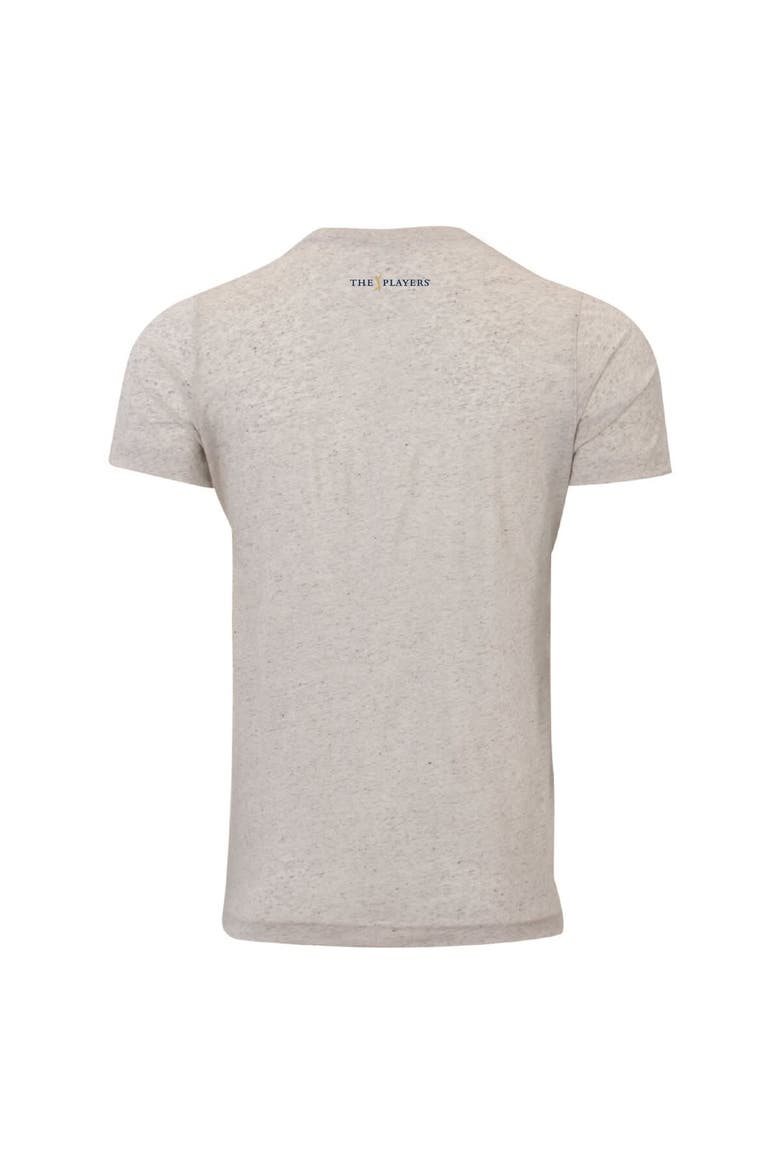 Men's Ahead  Cream THE PLAYERS Pelican 17th Flag Instant Classic Tri-Blend T-Shirt, Alternate, color, Cream
