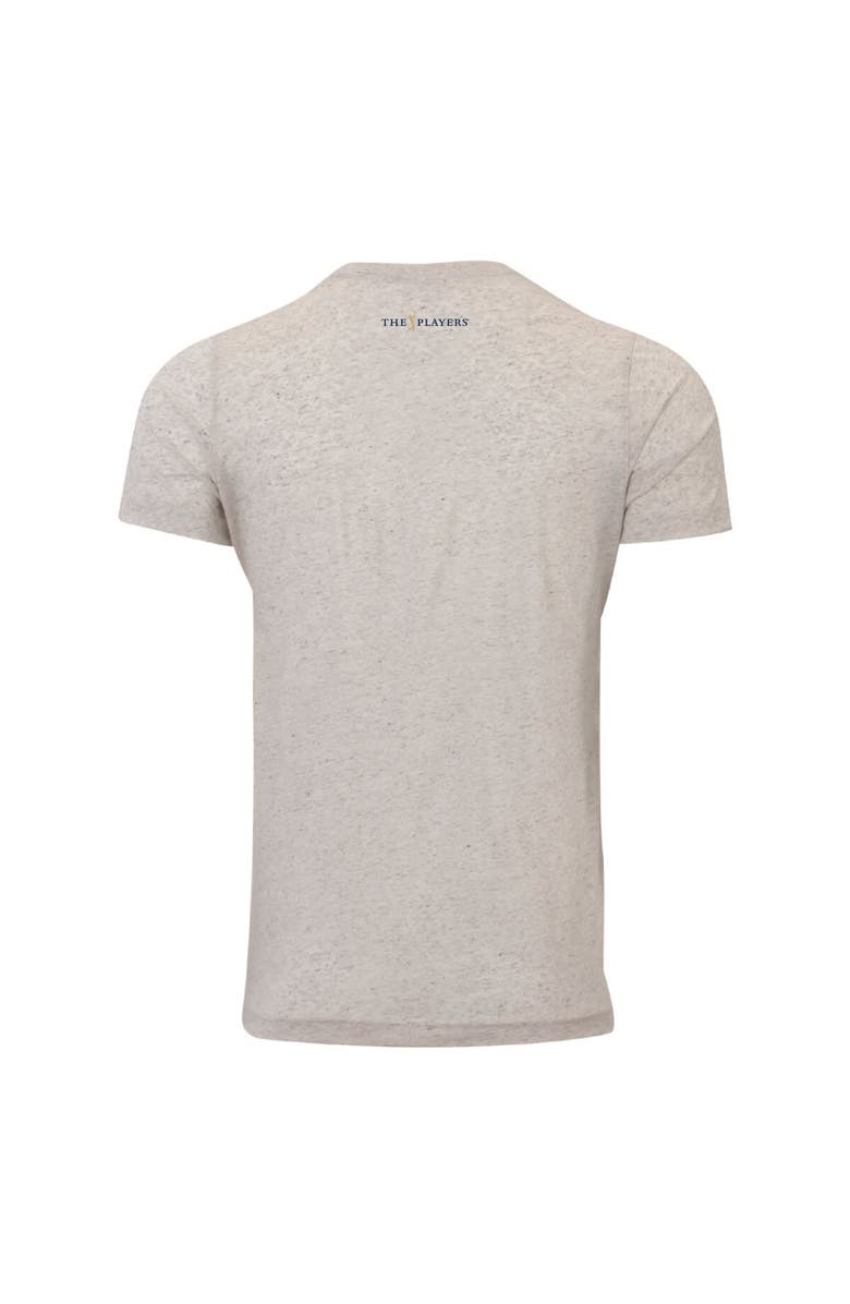 AHEAD Men's Ahead  Cream THE PLAYERS Pelican 17th Flag Instant Classic Tri-Blend T-Shirt, Alternate, color, Cream