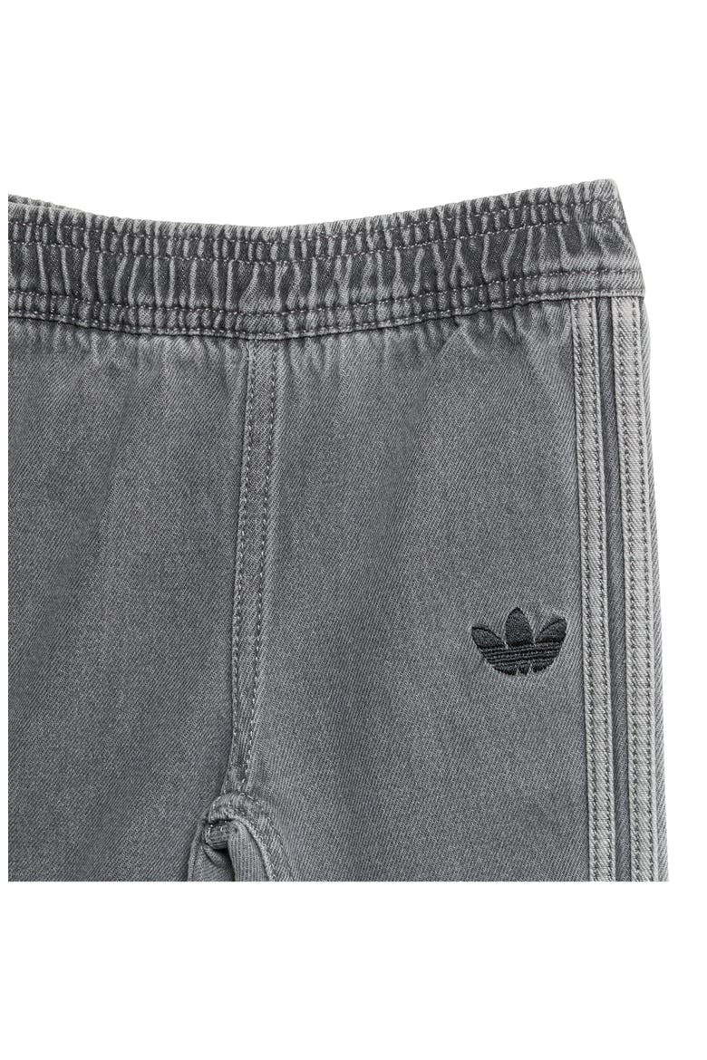Kids' Denim Crew Set, Alternate, color, BLACK