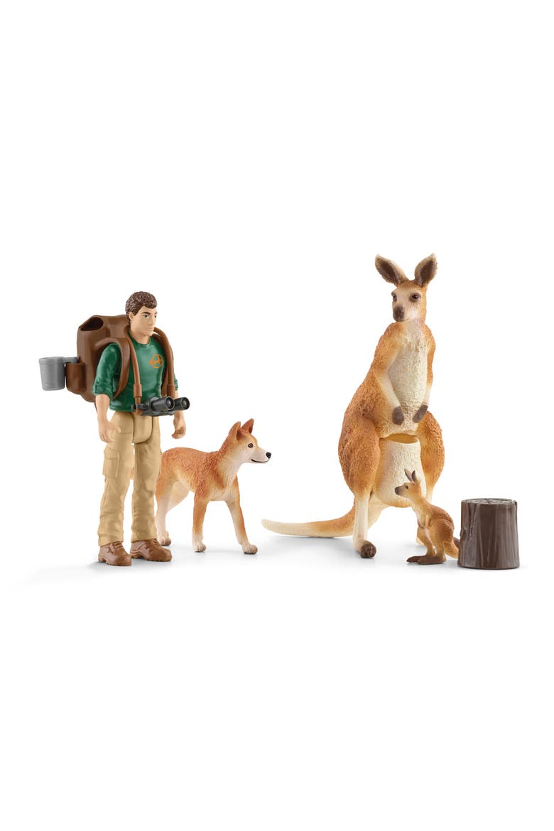 Wild Life Outback Adventures 9 Piece Playset, Main, color, Multicolored