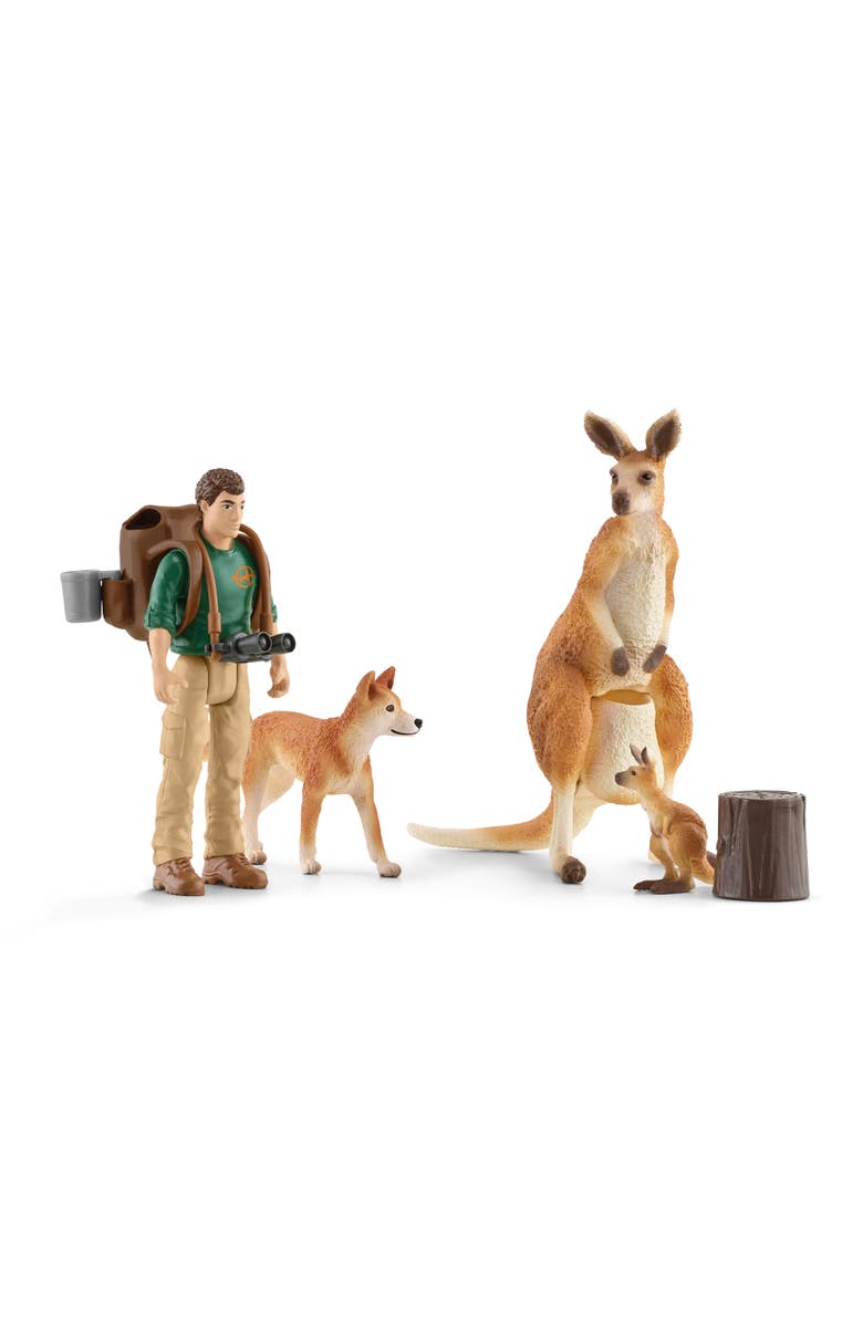 Schleich Wild Life Outback Adventures 9 Piece Playset, Main, color, Multicolored