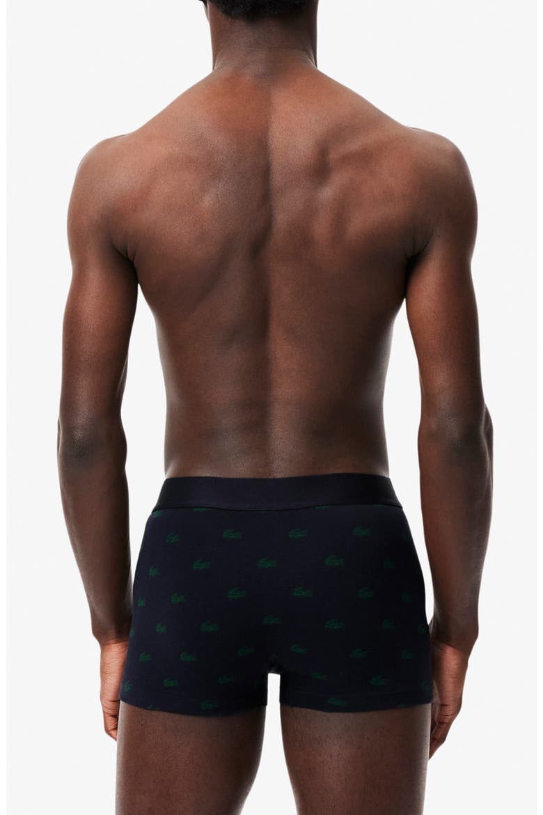 Core Essentials Assorted 3-Pack Stretch Cotton Boxer Briefs, Alternate, color, I90 ABYSM/ GREEN-SILVER CHINE