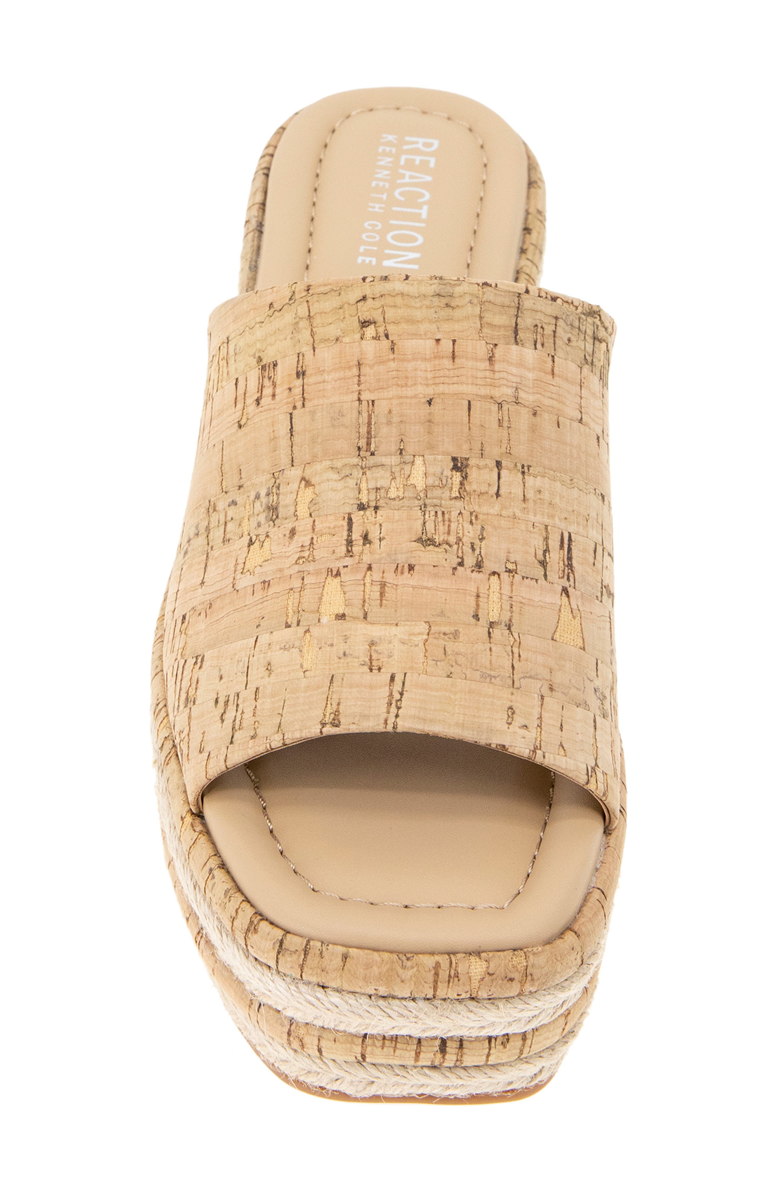 Reaction Kenneth Cole Elissa Platform Sandal, Alternate, color, Natural Cork