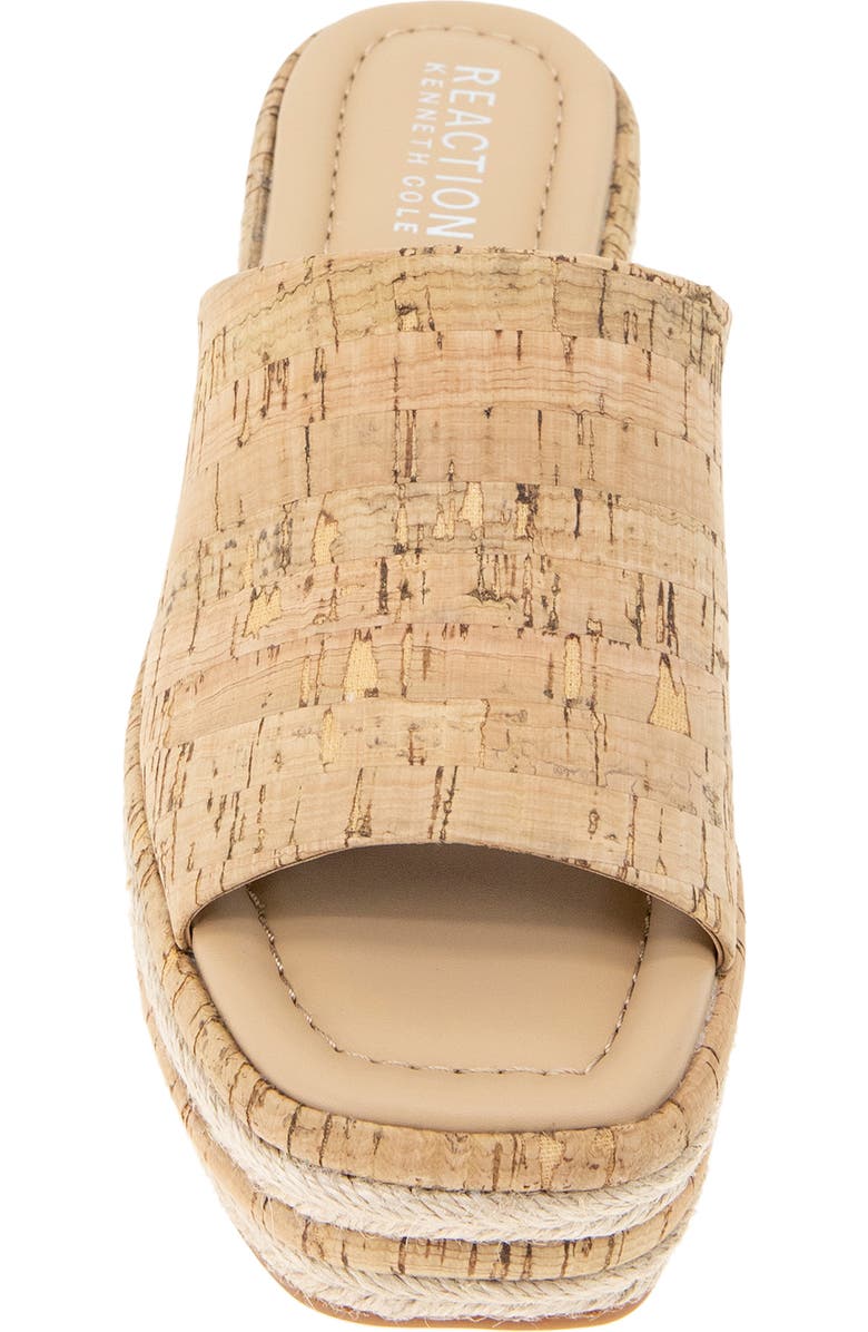 Reaction Kenneth Cole Elissa Platform Sandal, Alternate, color, Natural Cork