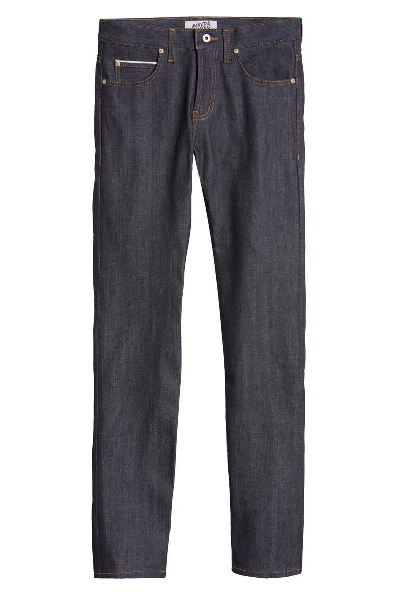 Super Guy Skinny Fit Jeans, Alternate, color, INDIGO