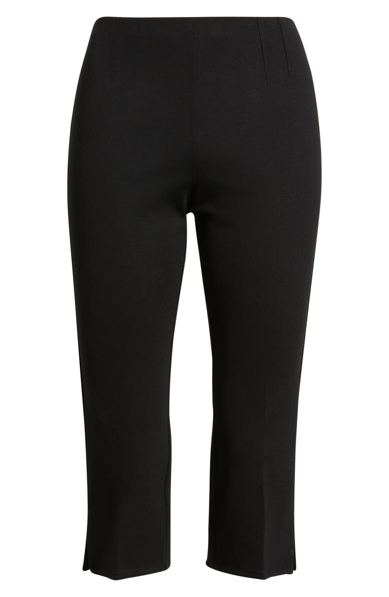Open Edit Stretch Twill Capri Pants, Alternate, color, Black