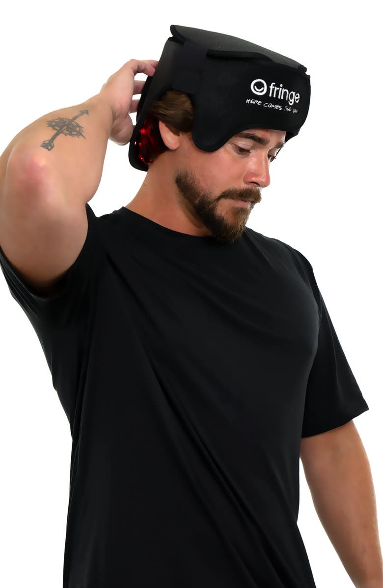 fringe Red Light Therapy Head Wrap, Alternate, color, 