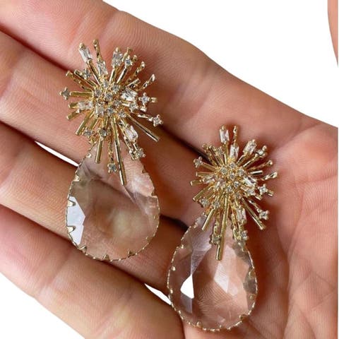 Champagne Drop Earrings