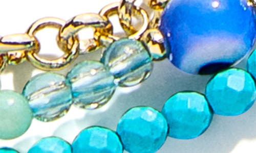 Baublebar Mariana Layered Beaded Bracelet In Turquoise