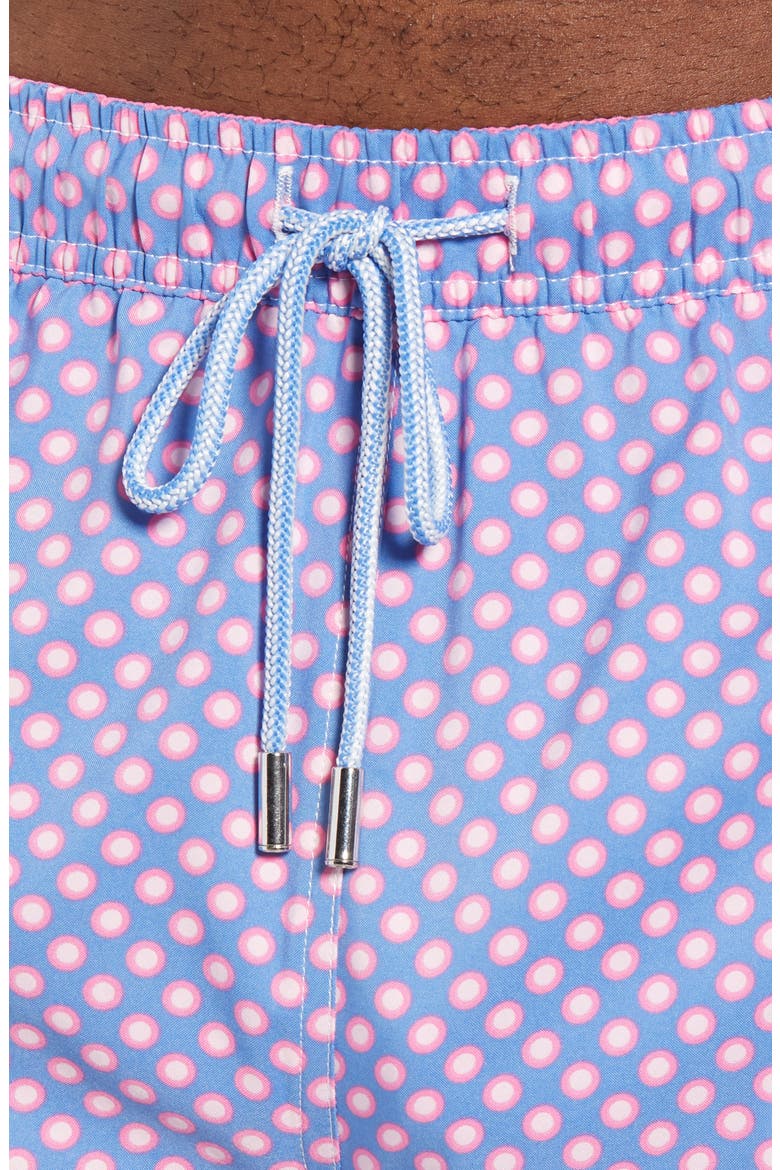 Polka Spots Swim Trunks, Alternate, color, BONNET