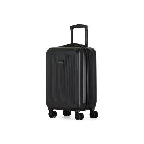 Bugatti Singapore 2 Piece Hardside Luggage Set With Expansion In Black