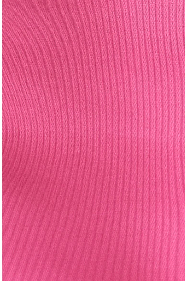 Ruffle Off the Shoulder Scuba Crepe Cocktail Dress, Alternate, color, VIBRANT PINK