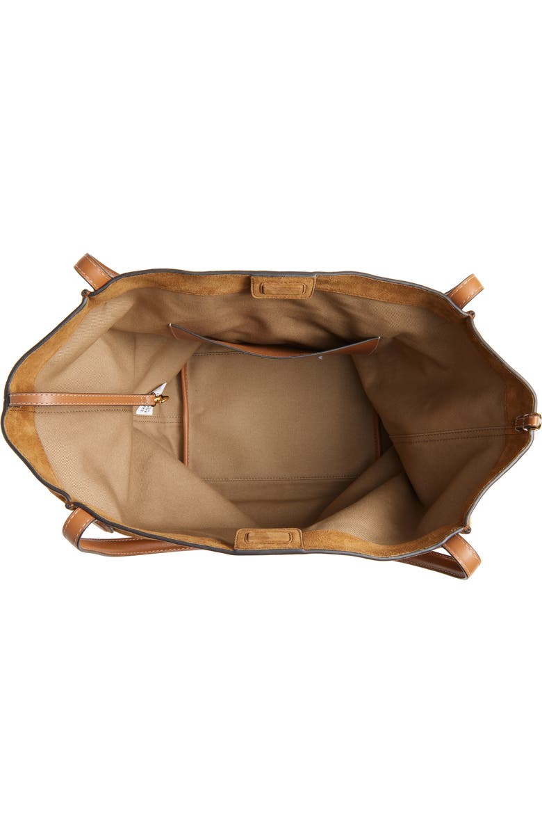 Madewell The Suede Shopper Tote, Alternate, color,