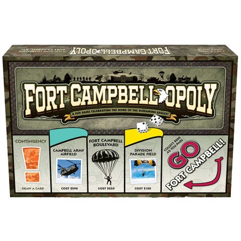 Fort Campbell Opoly Board Game