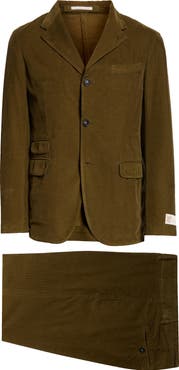 Massimo Alba Cotton Corduroy Suit