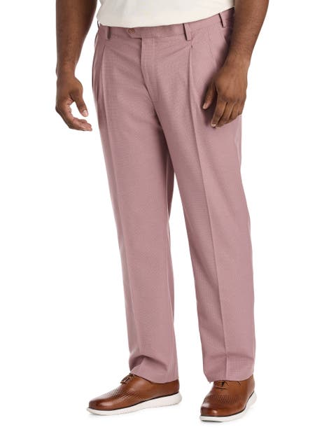 Big & Tall  Waist-Relaxer Pleated Dress Pants
