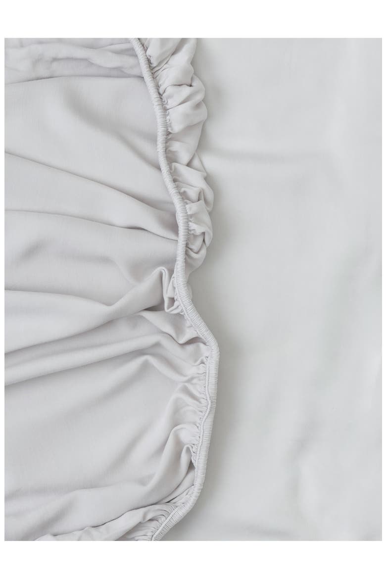 Washed Fitted Sheet, Alternate, color, MALIBU MIST