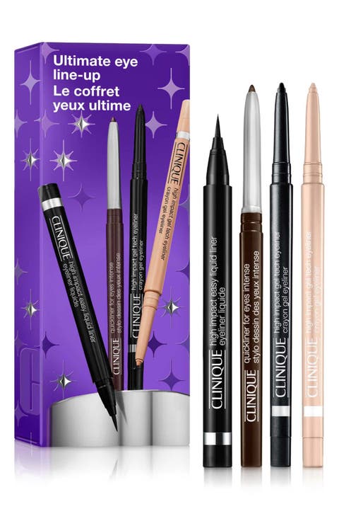 Ultimate Eye Line-Up: Eyeliner Gift Set $84 Value