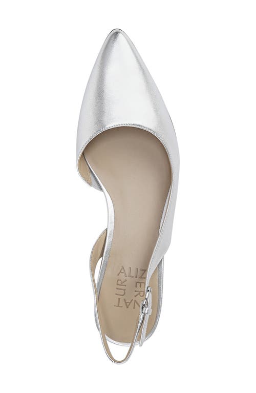 Naturalizer Banks Pump In Silver