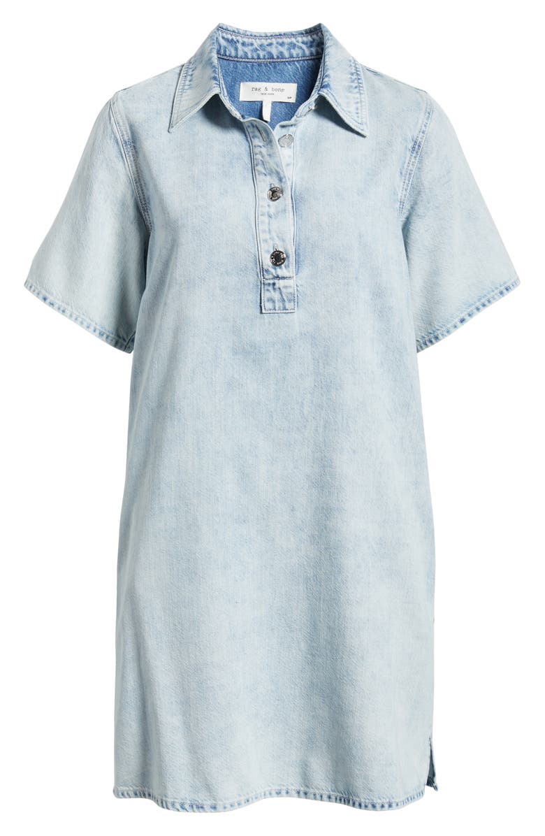 rag & bone Featherweight Jocelyn Denim Shirtdress, Alternate, color,
