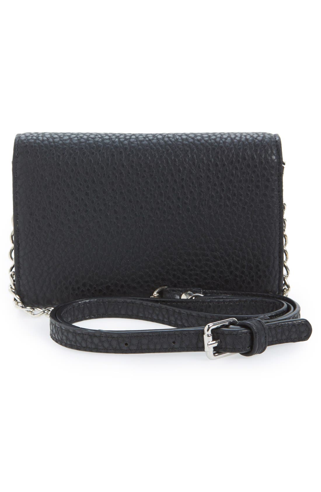 Phase 3 Faux Leather Wallet on a Chain, Alternate, color, 