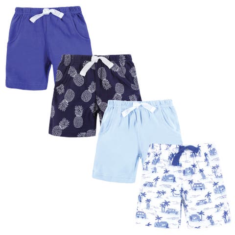 Boys' 4-Piece Everyday Shorts Collection (Toddler & Little Kid)
