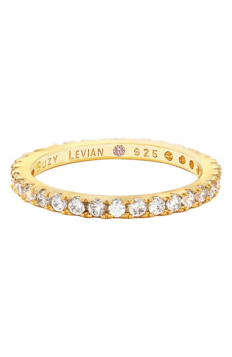 Pave Eternity Band