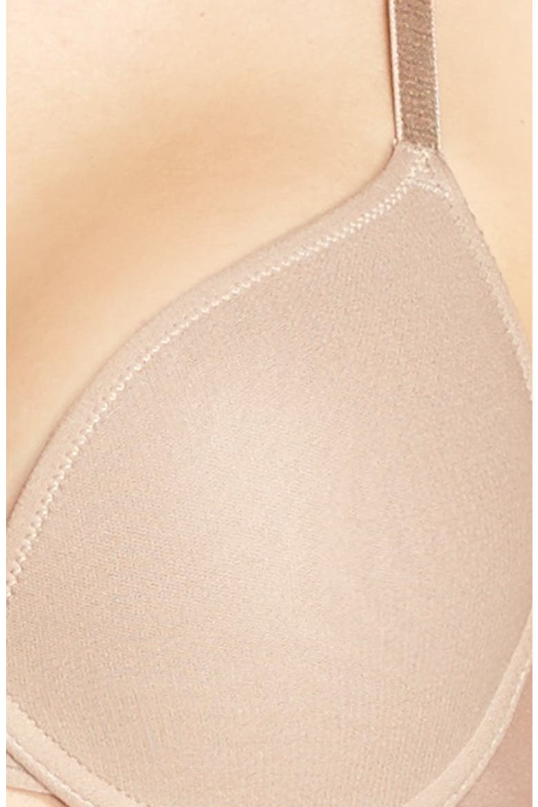 Bump It Up Underwire Push-Up Bra, Alternate, color, CHAMPAGNE