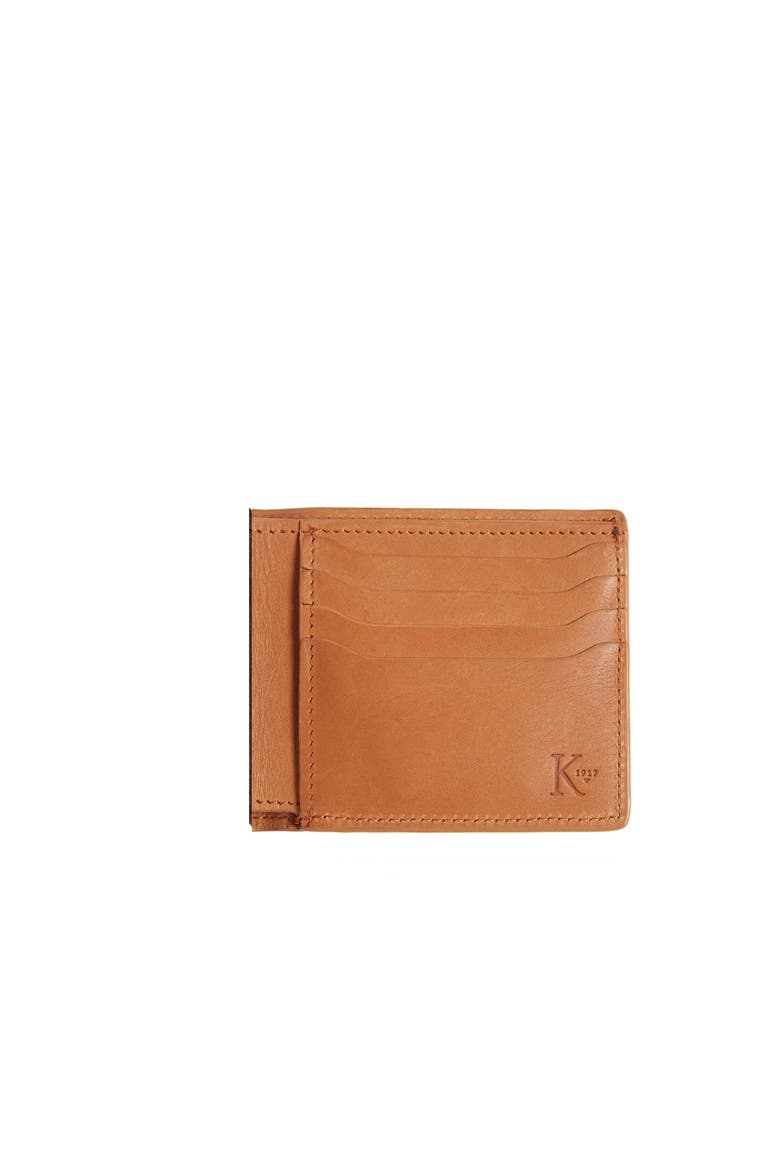 York II Slim Leather Wallet, Alternate, color, Tan