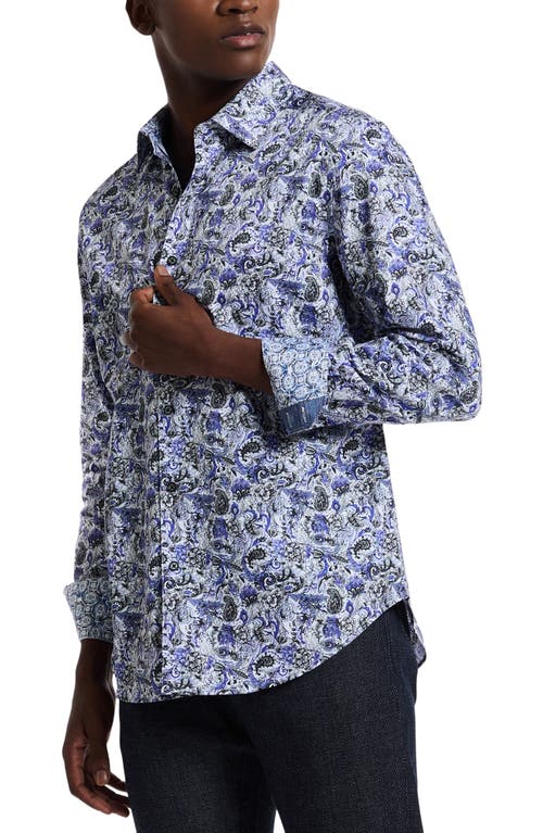 Robert Graham Dilworth Long Sleeve Button Down Shirt In Multi