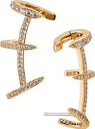 Nadri Leah Pavé Cage Ear Crawlers