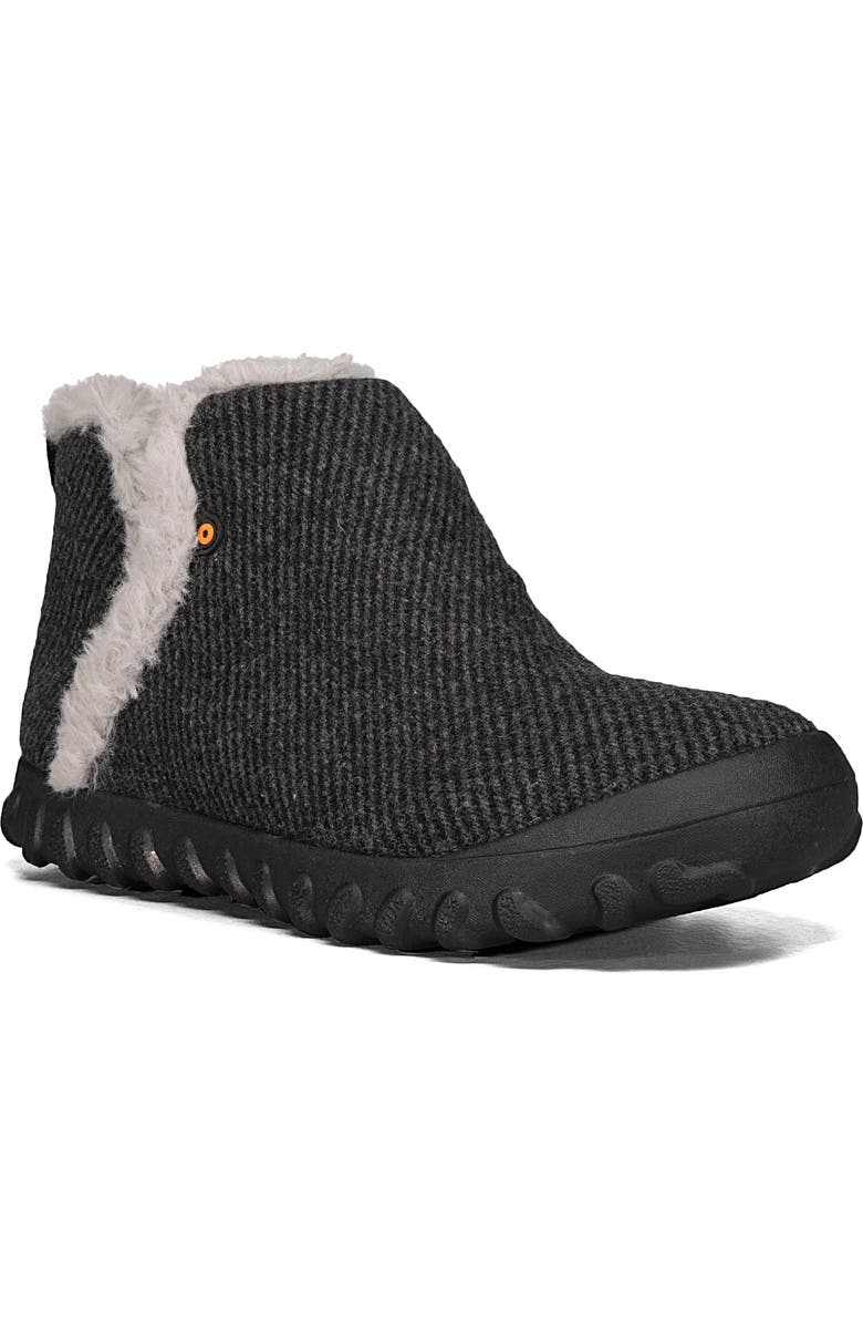 Bogs B-Moc Faux Fur Indoor/Outdoor Slipper, Main, color,