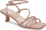 Dolce Vita Bev Kitten Heel Ankle Strap Sandal