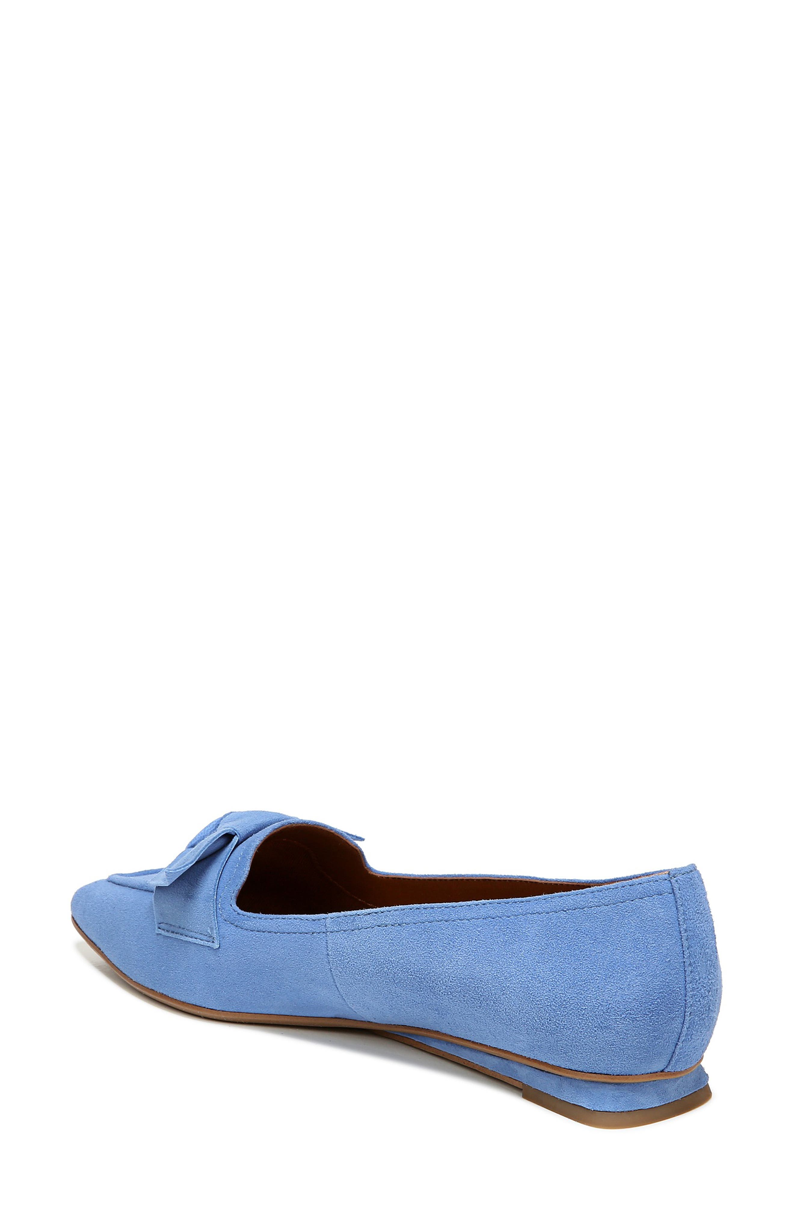 Raya Flat, Alternate, color, CORNFLOWER SUEDE