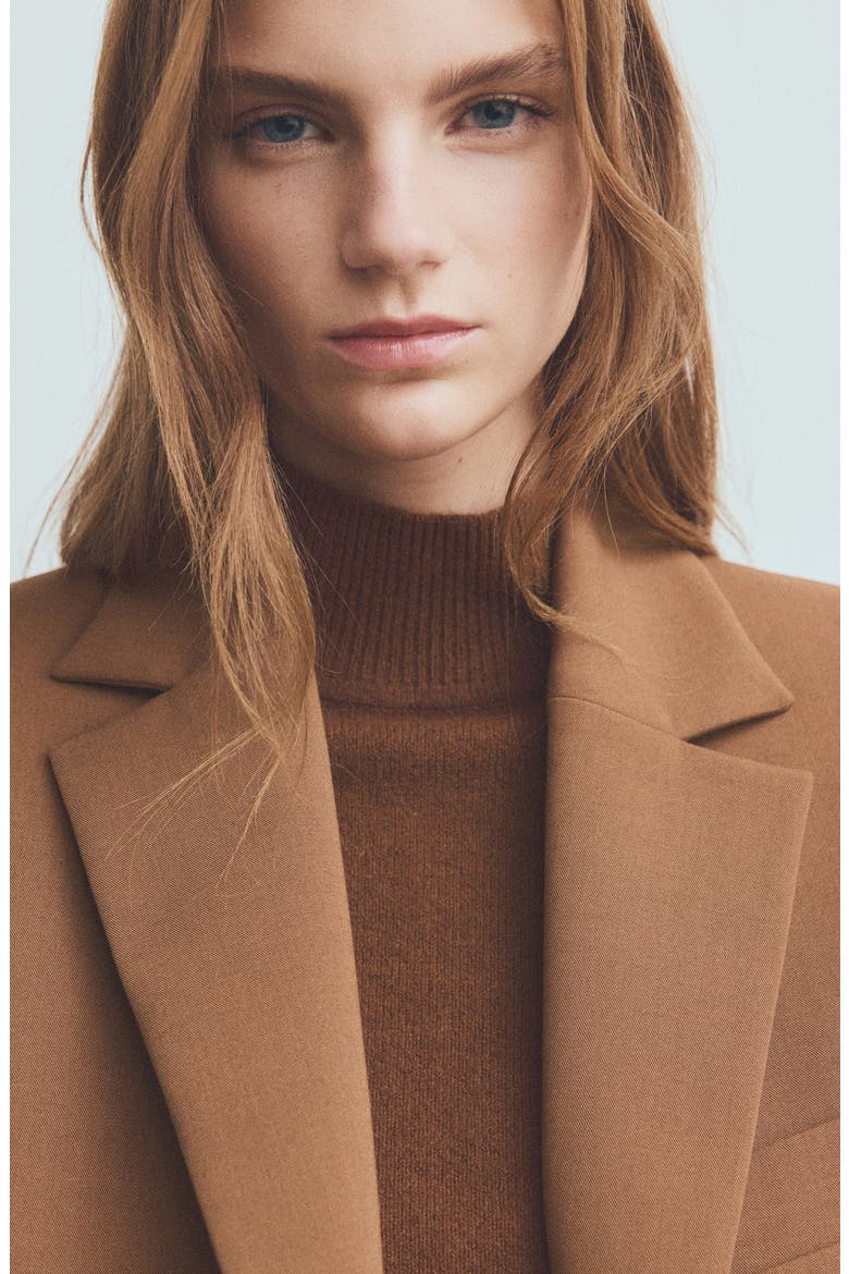 Milano Blazer, Alternate, color, CARAMEL