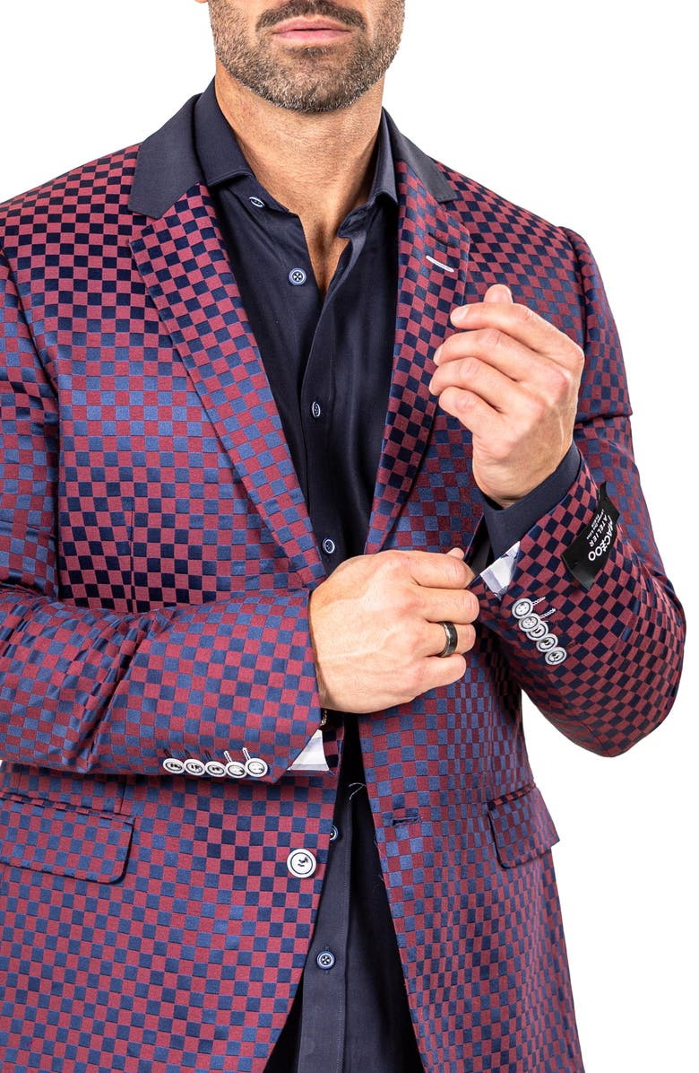 Maceoo Socrateevo Martyr001 Sport Coat, Alternate, color, Red