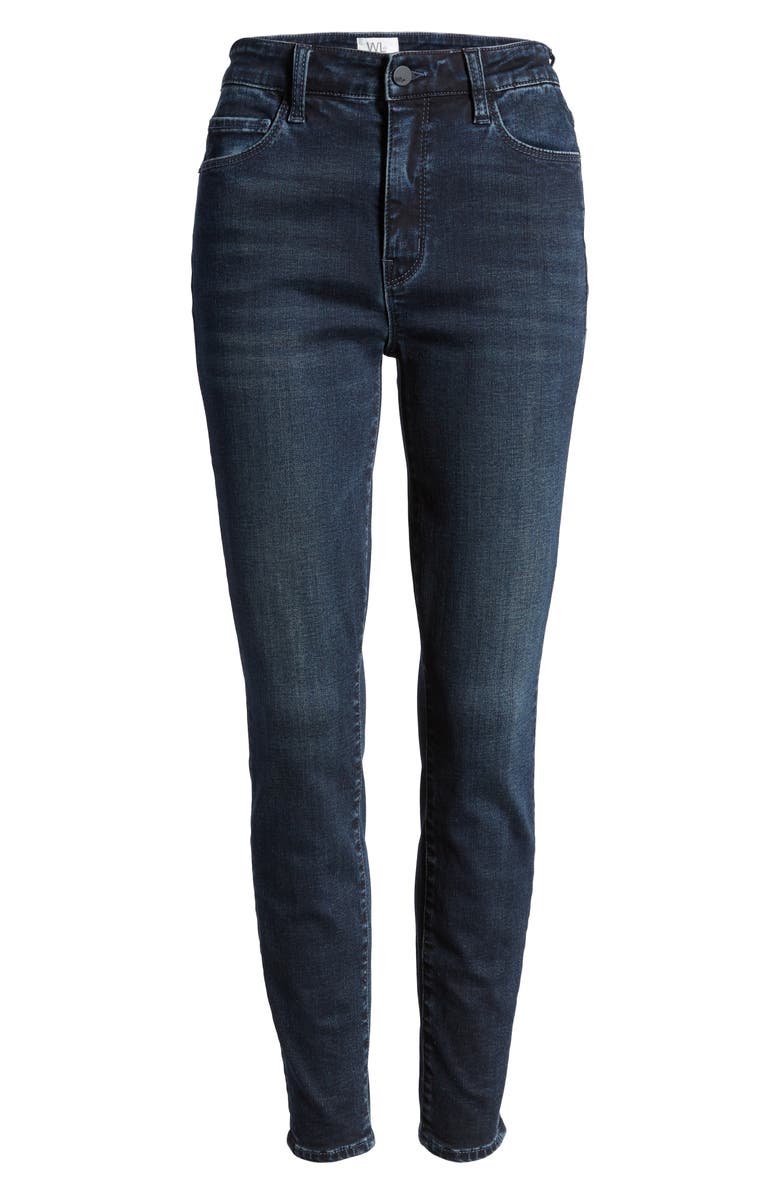 Wash Lab Denim High Waist Ankle Skinny Jeans, Alternate, color, 
